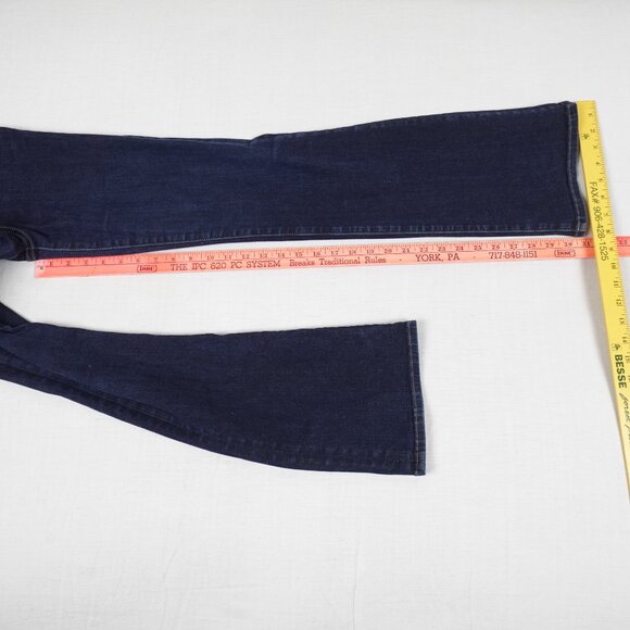 FIDELITY Sierra High Rise Slim Boot Jeans Women's 29 Stretch Denim Made in USA - Picture 12 of 13